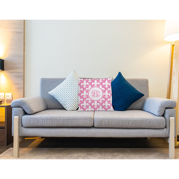 Fleur De Lis Decorative Pillow Case - LIFESTYLE