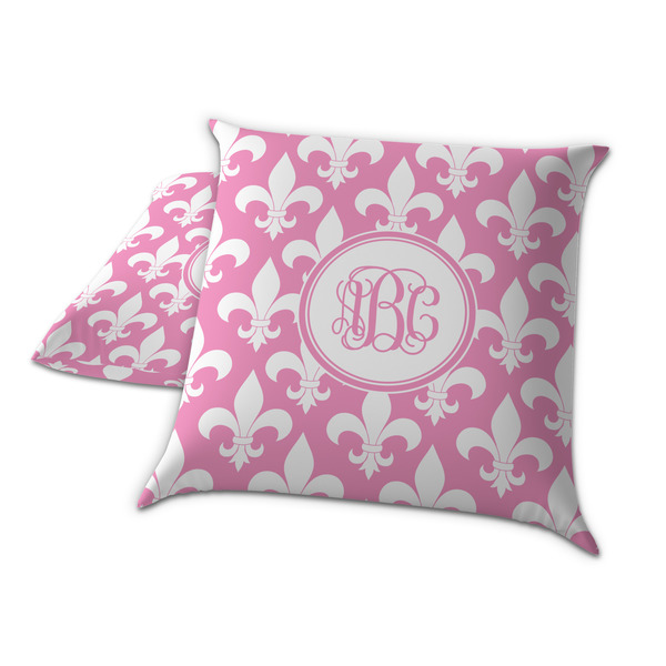 Fleur De Lis Decorative Pillow Case - TWO