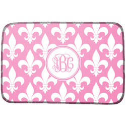 Fleur De Lis Dish Drying Mat w/ Monogram
