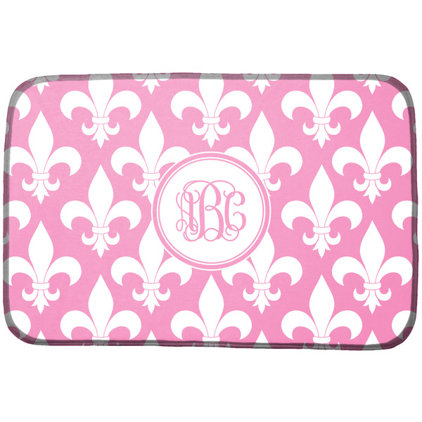 Custom Fleur De Lis Dish Drying Mat w/ Monogram
