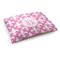 Fleur De Lis Dog Bed - Medium w/ Monogram