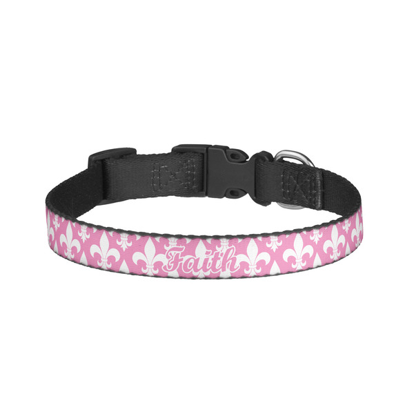 Custom Fleur De Lis Dog Collar - Small (Personalized)
