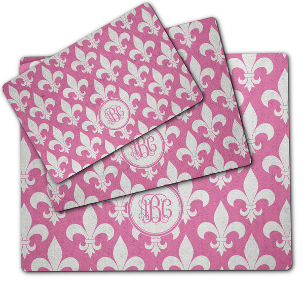 Fleur De Lis Dog Food Mat - MAIN (sm, med, lrg)