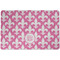 Fleur De Lis Dog Food Mat w/ Monogram