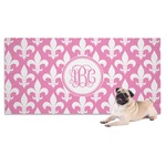 Fleur De Lis Dog Towel (Personalized)