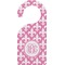 Pink Fleur De Lis Door Hanger (Personalized)