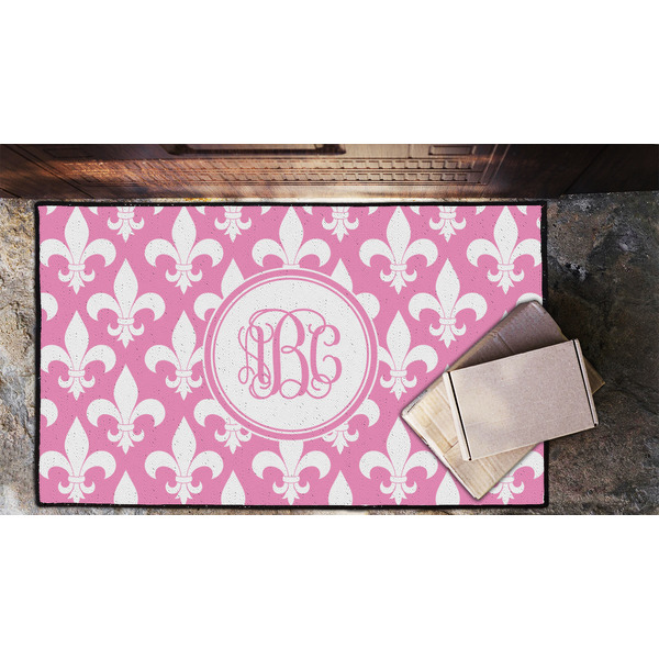 Fleur De Lis Door Mat - LIFESTYLE (Lrg)