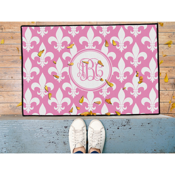 Fleur De Lis Door Mat - LIFESTYLE (Med)