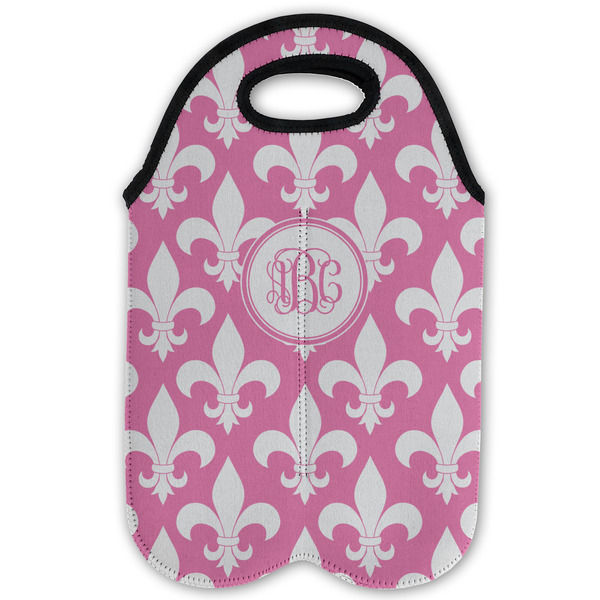 Fleur De Lis Double Wine Tote - Flat (new)