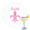 Fleur De Lis Drink Topper - Large - Single with Drink