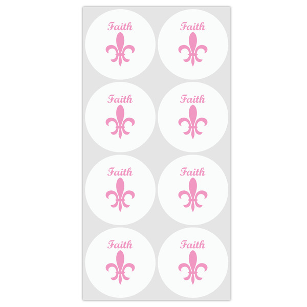 Fleur De Lis Drink Topper - Medium - Set of 12