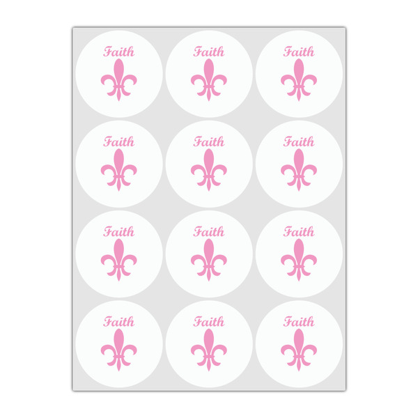 Fleur De Lis Drink Topper - Small - Set of 12