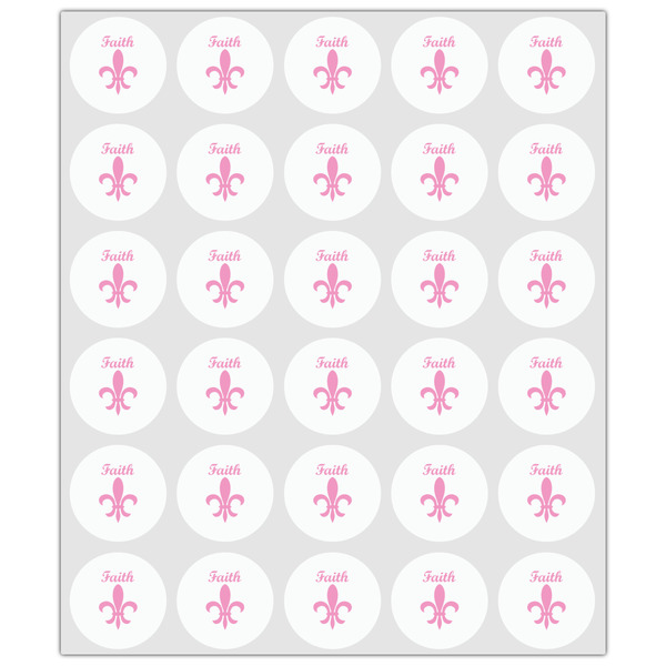 Fleur De Lis Drink Topper - XSmall - Set of 30