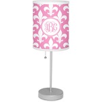 Fleur De Lis 7" Drum Lamp with Shade Polyester (Personalized)