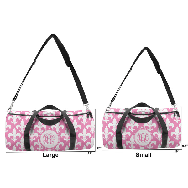 Fleur De Lis Duffle Bag Small and Large