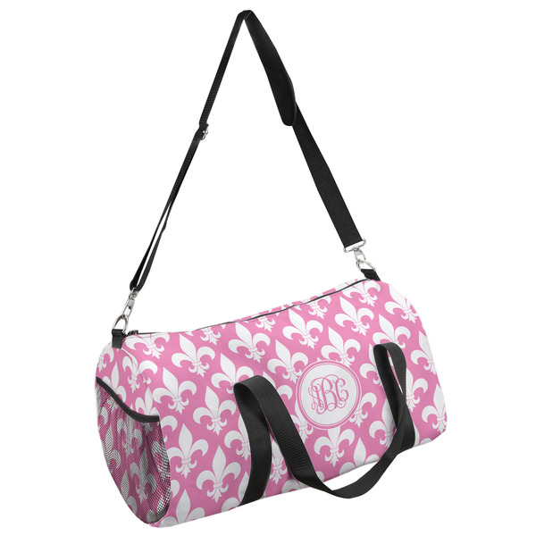 Custom Fleur De Lis Duffel Bag - Small (Personalized)