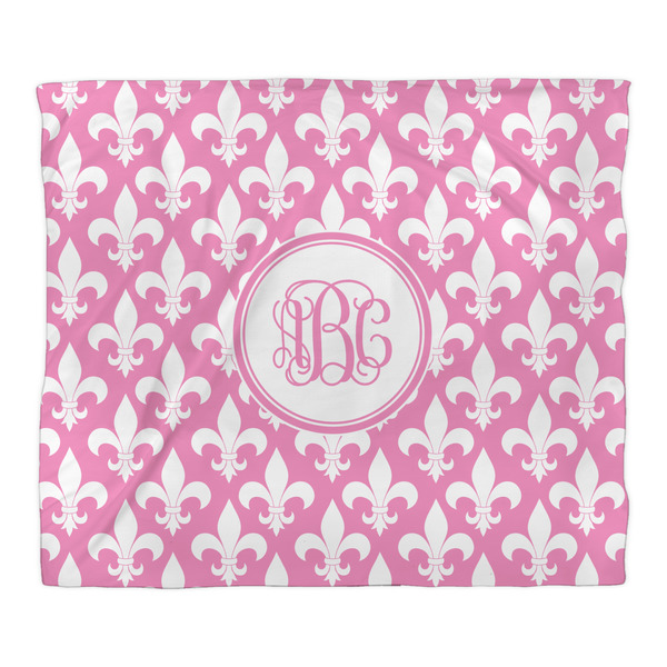 Fleur De Lis Duvet Cover - King - Front