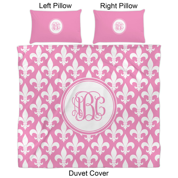 Fleur De Lis Duvet Cover Set - King - Approval