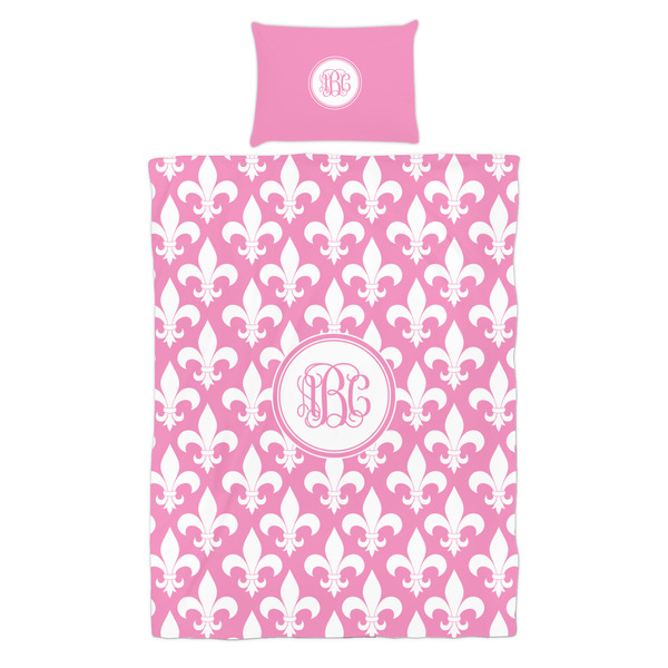 Fleur De Lis Duvet Cover Set - Twin - Alt Approval