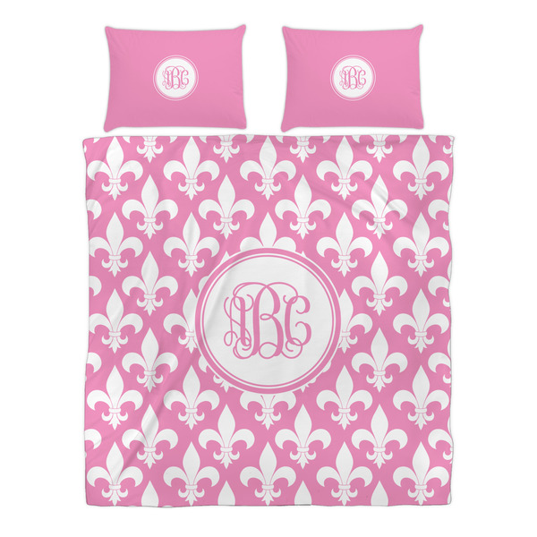 Fleur De Lis Duvet cover Set - Queen - Alt Approval