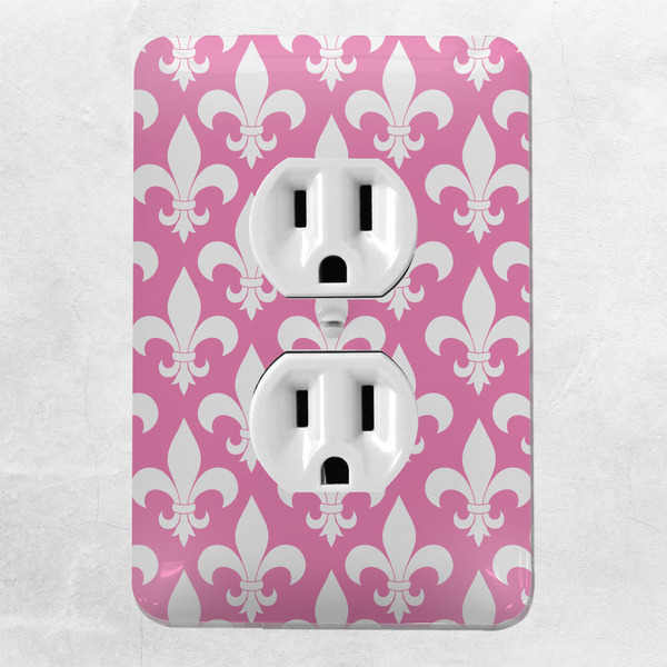 Fleur De Lis Electric Outlet Plate - LIFESTYLE