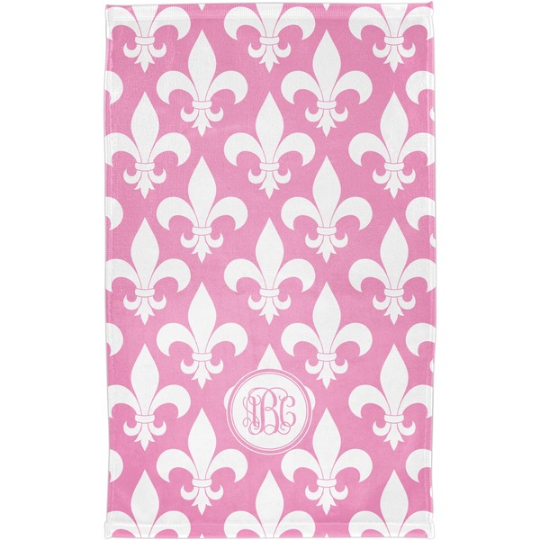 Fleur De Lis Finger Tip Towel - Full View