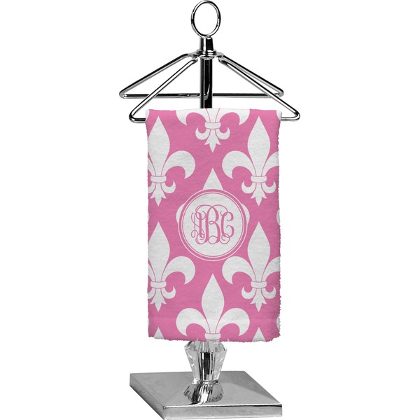 Custom Fleur De Lis Finger Tip Towel - Full Print (Personalized)
