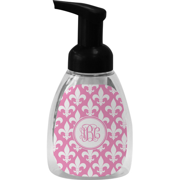 Custom Fleur De Lis Foam Soap Bottle (Personalized)