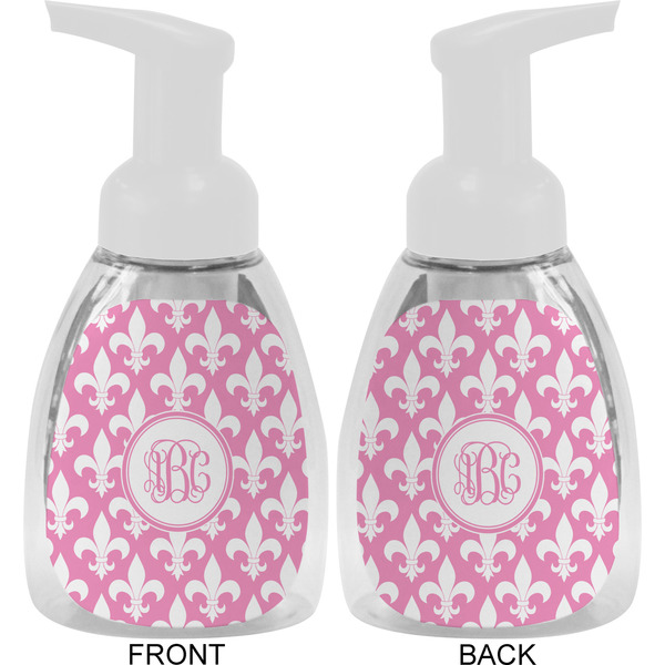 Fleur De Lis Foam Soap Bottle Approval - White