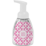 Fleur De Lis Foam Soap Bottle - White (Personalized)
