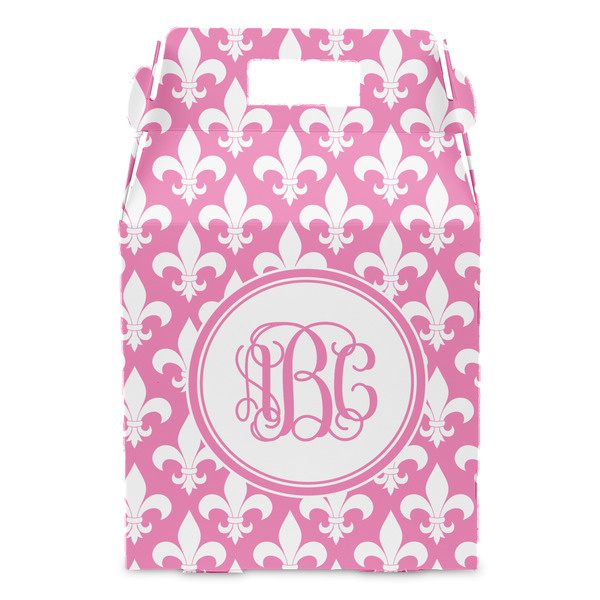 Fleur De Lis Gable Favor Box - Front