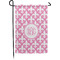 Fleur De Lis Small Garden Flag - Single Sided w/ Monograms