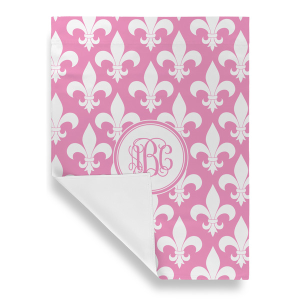 Fleur De Lis Garden Flags - Large - Single Sided - FRONT FOLDED