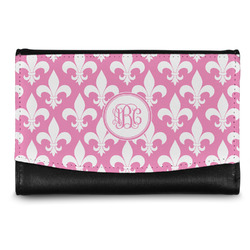 Fleur De Lis Genuine Leather Women's Wallet - Small (Personalized)