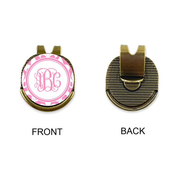 Fleur De Lis Golf Ball Hat Clip Marker - Apvl - GOLD