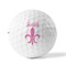 Fleur De Lis Golf Balls - Titleist - Set of 12 - FRONT