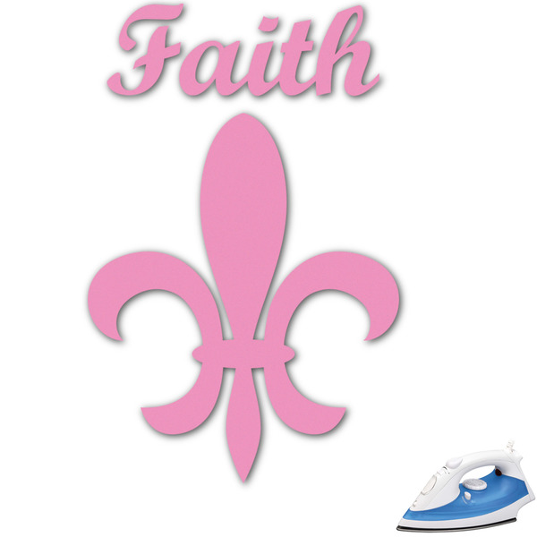 Custom Fleur De Lis Graphic Iron On Transfer - Up to 9"x9" (Personalized)