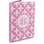Fleur De Lis Hardbound Journal - 7.25" x 10" (Personalized)