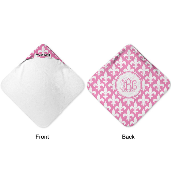 Fleur De Lis Hooded Baby Towel- Approval