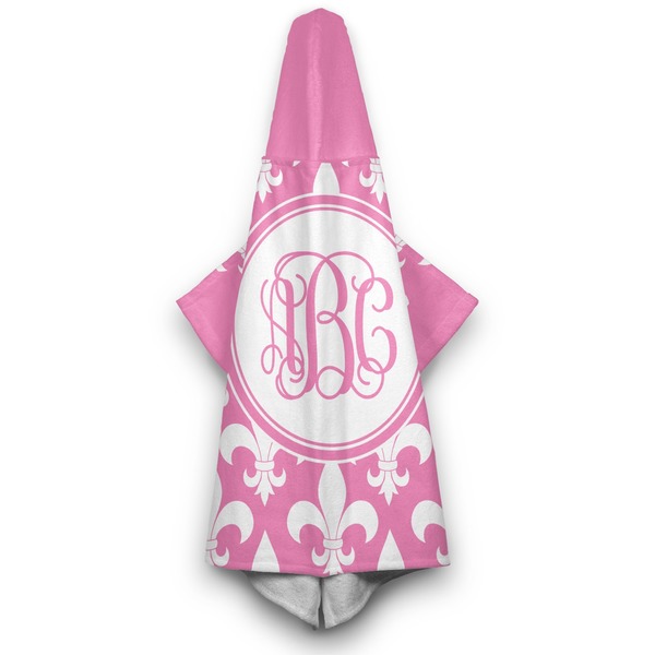 Fleur De Lis Hooded Towel - Hanging