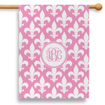 Fleur De Lis 28" House Flag (Personalized)