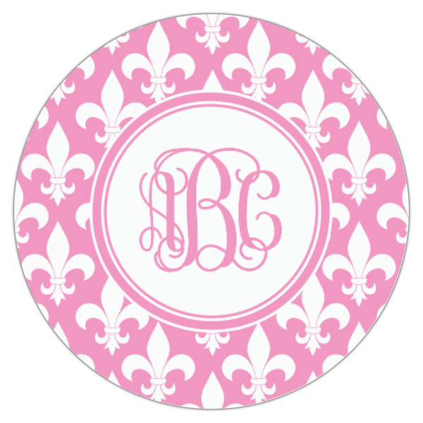 Fleur De Lis Icing Circle - XSmall - Single