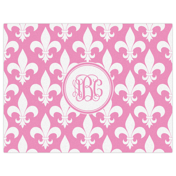 Fleur De Lis Indoor / Outdoor Rug - 6'x8' - Front Flat