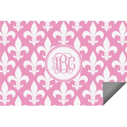 Fleur De Lis Indoor / Outdoor Rug (Personalized)