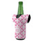 Fleur De Lis Jersey Bottle Cooler - ANGLE (on bottle)