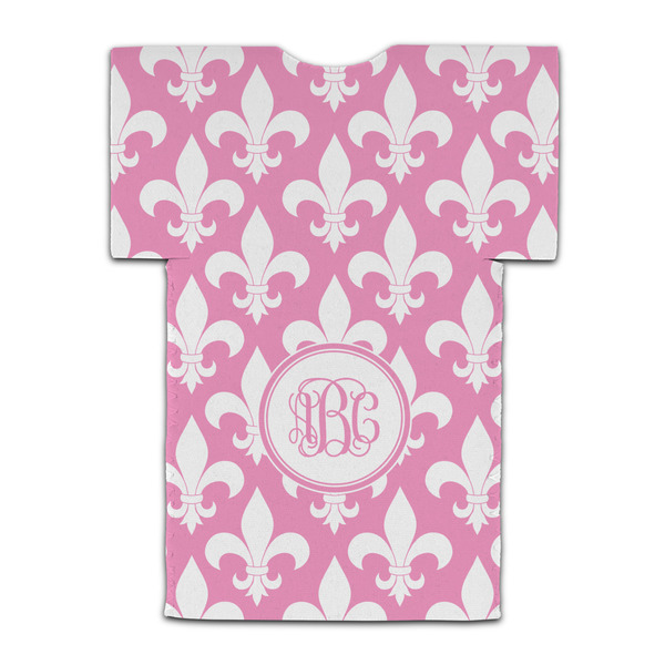Fleur De Lis Jersey Bottle Cooler - BACK (flat)