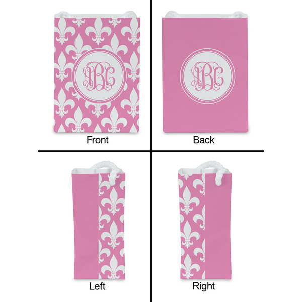 Fleur De Lis Jewelry Gift Bag - Matte - Approval