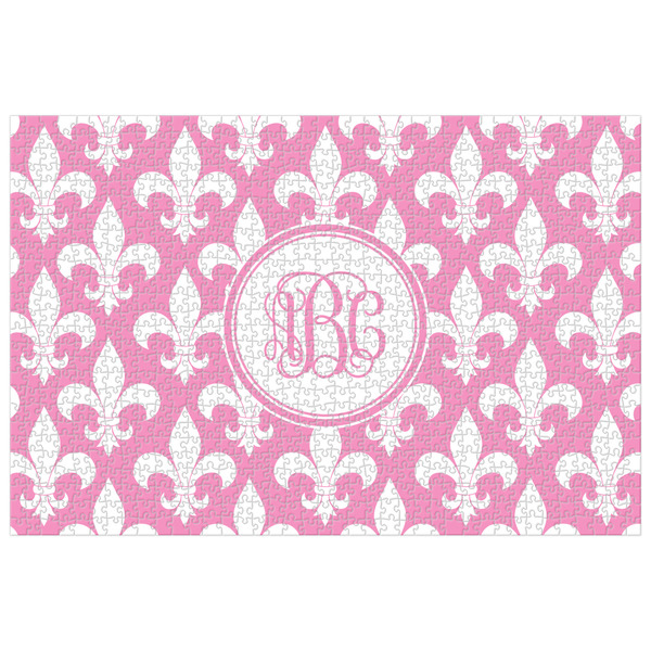 Custom Fleur De Lis Jigsaw Puzzle - 1000-piece (Personalized)