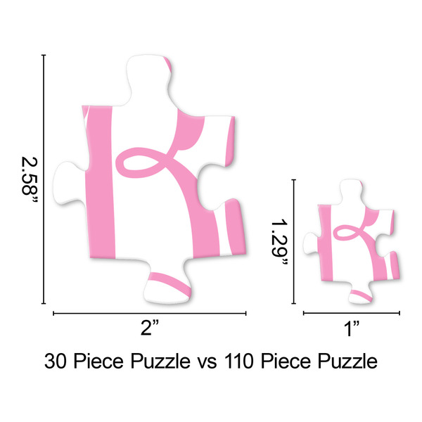 Fleur De Lis Jigsaw Puzzle - Piece Comparison