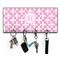Fleur De Lis Key Hanger w/ 4 Hooks w/ Monogram
